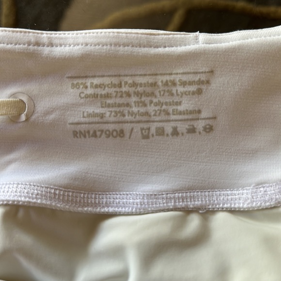 Outdoor Voices Hudson Tennis Skirt Skort White Sz XS - Picture 5 of 10